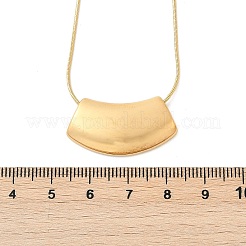 304 collana con ciondolo in acciaio inox a forma di serpente per donna&nbsp;NJEW-M087-01G-03