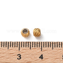 Perlas de acero inoxidable 304 con recubrimiento iónico (IP)&nbsp;STAS-C114-21B-G