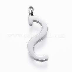 Pendentifs en acier inoxydable 304 résistant au ternissement&nbsp;STAS-F129-S-P