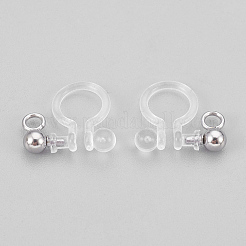 Ohrclips aus Edelstahl 304 und Kunststoff&nbsp;X-STAS-P208-01P