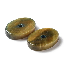 Ovale perle occhio di tigre naturale&nbsp;G-C081-02A
