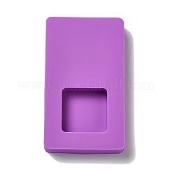 Rechteckige Silikonformen zum Selbermachen&nbsp;LS-AJEW-A034-02