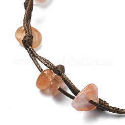 Set di braccialetti con perline intrecciate miste di pietre preziose naturali e sintetiche da 5 pezzi&nbsp;BJEW-TA00348