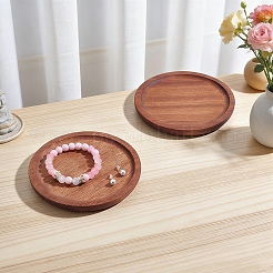 Bandejas de madera para servir utensilios&nbsp;ODIS-WH0043-312D