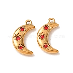 Acciaio inossidabile 304 con pendenti in strass&nbsp;RB-CBAB7FA-02G