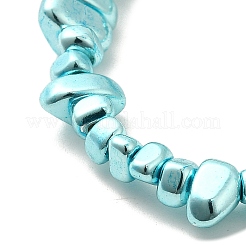 Mit Backlack galvanisierte synthetische nicht magnetische Hämatitperlenstränge&nbsp;G-H072-D01-01
