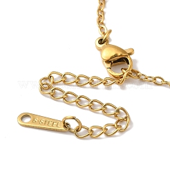 Ensembles de bracelets à chaînes et à câbles en acier inoxydable 304&nbsp;AJEW-U005-05B-G