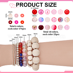 Kit per fare braccialetti fai da te&nbsp;DIY-PH0035-85