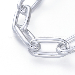 Bracelets et colliers en chaîne avec trombone en aluminium&nbsp;SJEW-JS01093