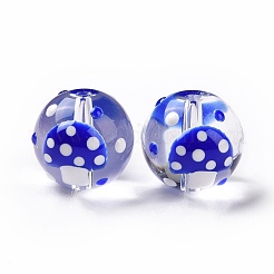 Vetro con perle di smalto&nbsp;LAMP-P058-01E