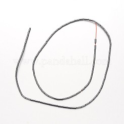 Non magnetici fili di perline di ematite sintetico&nbsp;G-F300-37A-09