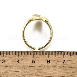 Bagues de manchette en laiton pour femmes&nbsp;RJEW-G347-16G