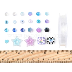 DIY-Set zur Herstellung von Stretch-Armbändern aus Acrylperlen&nbsp;DIY-FS0008-76