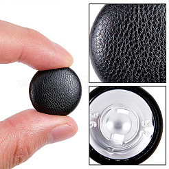 30 pz. Bottoni in alluminio in pelle PU a 1 fori&nbsp;BUTT-GF0004-12A