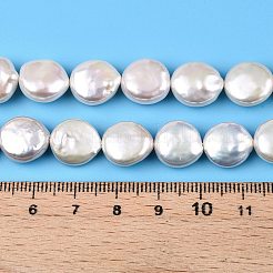 Natürliche Keshiperlen Stränge&nbsp;PEAR-S018-02I-01