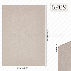 6 Stück rechteckiges Kraftpapier&nbsp;DIY-PH0008-35