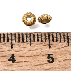 304 Edelstahlperlen&nbsp;STAS-L315-063F-G