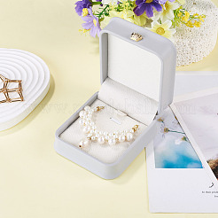 Scatole regalo ciondolo collana in pelle pu&nbsp;LBOX-TADJ0001-01A