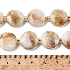 Brins de perles de citrine naturelle chauffées&nbsp;G-C116-A173-03