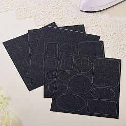 5 foglio di toppe autoadesive in denim&nbsp;PATC-TA0001-61E