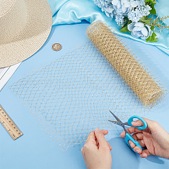 Nylon-Mesh-Spitzenstoff&nbsp;DIY-WH0530-83C