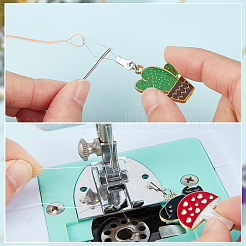 20 Stück 10 Stil 304 Edelstahl-Einfädler&nbsp;DIY-AB00045