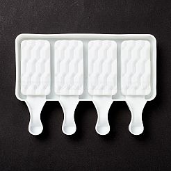 Stampi in silicone per gelato fai da te rettangolari per uso alimentare&nbsp;LS-DIY-D062-04B