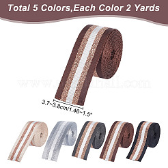 Ruban rayé en polyester filigrané de 10 mètre&nbsp;OCOR-AR0001-61