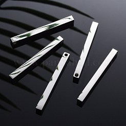 Pendentifs gravés sur quatre côtés en acier inoxydable 304 résistant au ternissement&nbsp;STAS-I140-30B-S