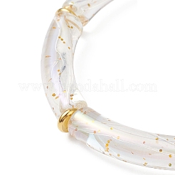 Bracelets en acrylique plaqués UV pour femmes&nbsp;BJEW-JB12949