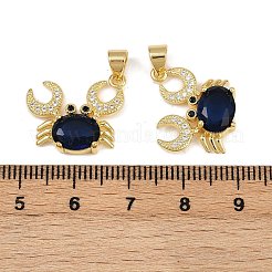 Ottone micro spianare pendenti zirconi&nbsp;KK-A257-18G