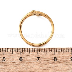 Bagues en acier inoxydable 304 avec zircone cubique transparente pour femmes&nbsp;RJEW-Z115-01G