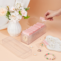 Transparente Aufbewahrungsboxen aus Acryl für Schmuck&nbsp;CON-WH0110-007B