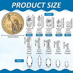 120pcs coser en rhinestone&nbsp;RGLA-FG0001-34A