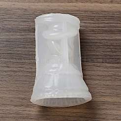 DIY 3d Göttin Mädchen mit Tier Figur Statue Silikonformen&nbsp;DIY-G081-01A