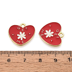 Colgantes de esmalte de aleación del día de san valentín&nbsp;ENAM-T023-22A