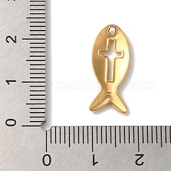 Ionenplattierung (IP) 304 Edelstahlanhänger&nbsp;STAS-M017-02G