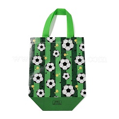 Wasserdichte Tragetaschen aus Vlies mit Fußball-Aufdruck&nbsp;LS-ABAG-P012-B02