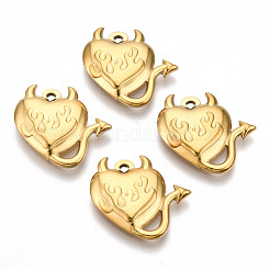 Pendentifs en acier inoxydable avec placage ionique (IP) 201&nbsp;STAS-N098-138LG