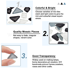 Cabochons en verre transparent&nbsp;GLAA-GF0001-10F