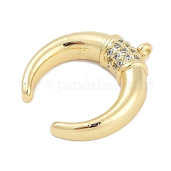 Pendentifs de placage en laiton&nbsp;KK-Q028-15G