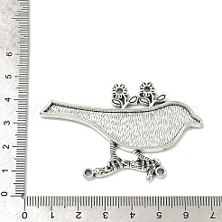 Style tibétain grands supports de pendentifs pour l'émail&nbsp;TIBEP-292-AS-FF