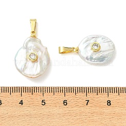 Pendenti di perle keshi barocche naturali&nbsp;PALLOY-JF05944
