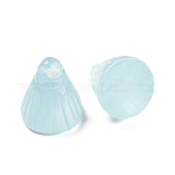 Durchscheinende Harz-Lotus-Samenkapsel-Charms&nbsp;RESI-H153-08