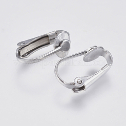 Clip per orecchini in acciaio inossidabile 304 anti-ossidazione&nbsp;STAS-I097-025P