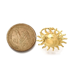 Anello aperto in acciaio inossidabile 304 per donna&nbsp;RJEW-B109-03G-04