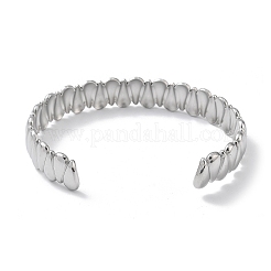 Bracelets manchettes en acier inoxydable 304 pour femmes&nbsp;LS-BJEW-Z078-13P