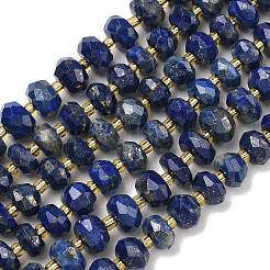 Natürlicher Lapislazuli Perlenstränge&nbsp;G-L642-J08-02