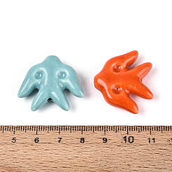 Cuentas de cerámica de porcelana hechas a mano&nbsp;PORC-T134-18M