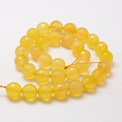 Chapelets de perles d'agate naturelle&nbsp;X-G-G882-12mm-A04
